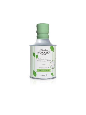 DORAZIO Extra Virgin Olivový olej Basil s bazalkou 250 ml